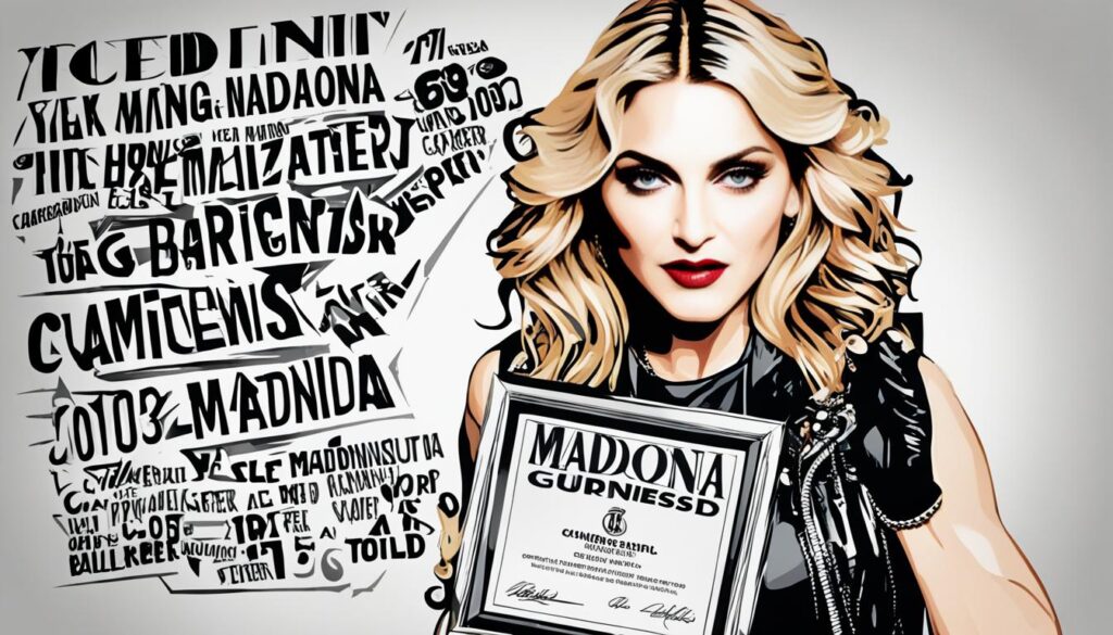 Madonna Guinness Records